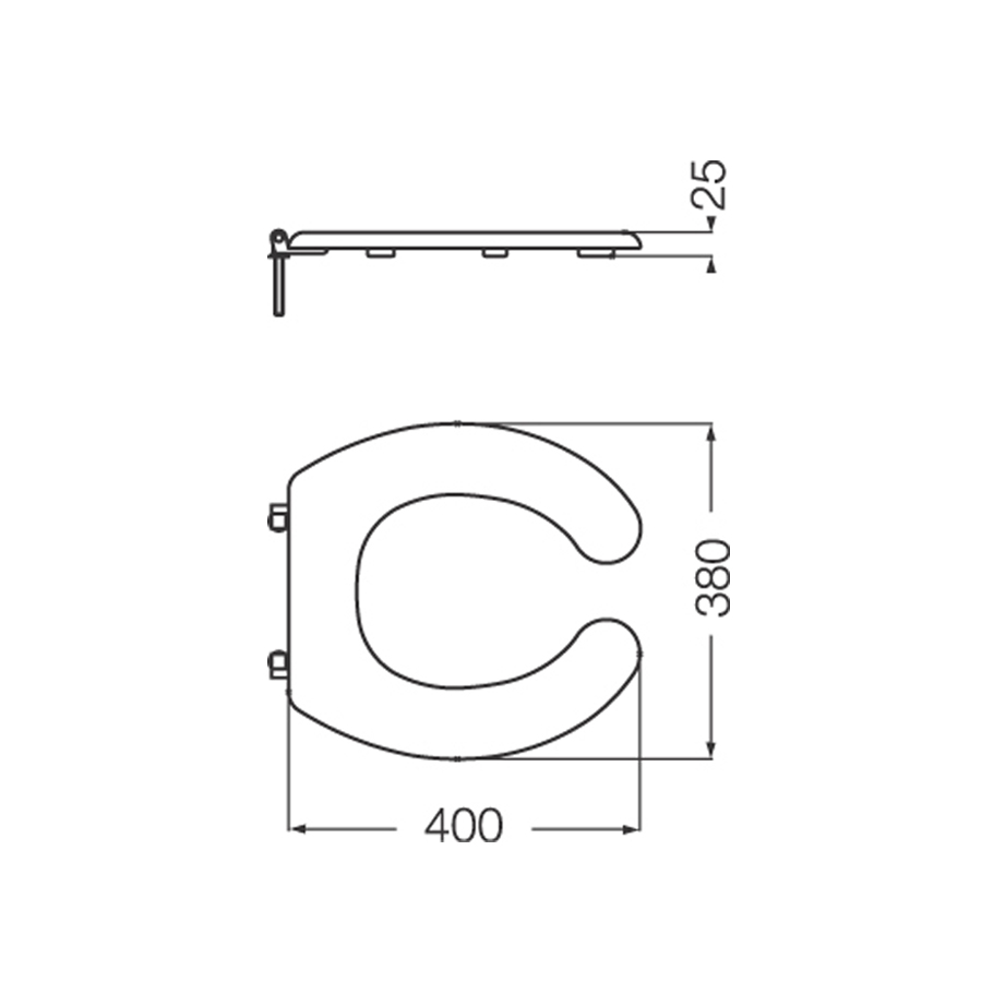 FERRUM ESPACIO - TAPA ASIENTO ESPACIO - Cod:TTE4 - BL