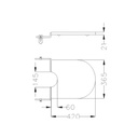 FERRUM QUBIQ - TAPA BIDE 1AG UF - Cod:TRB1U - BL