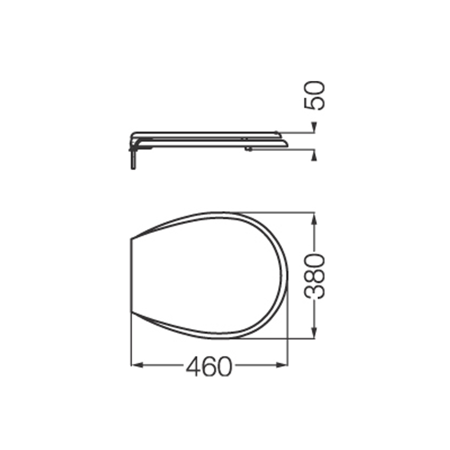 FERRUM SANIT. VARIOS - T/ASIENTO PILAR HDF - Cod:TPX - BL