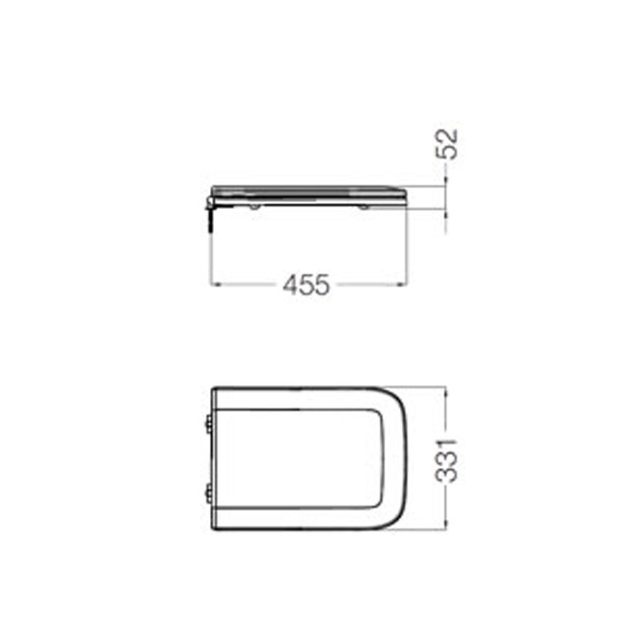 FERRUM TRENTO - TAPA ASIENTO H/CROMO - Cod:TEXC - BL