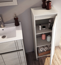Muebles Schneider - Linea: Nature - ARMARIO 40 NATURE Color: BLANCO TEXTURADO - AR40NATXB
