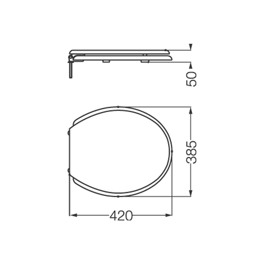 FERRUM ANDINA - TAPA AS.STD PP ANDINA - Cod:TSP - BL