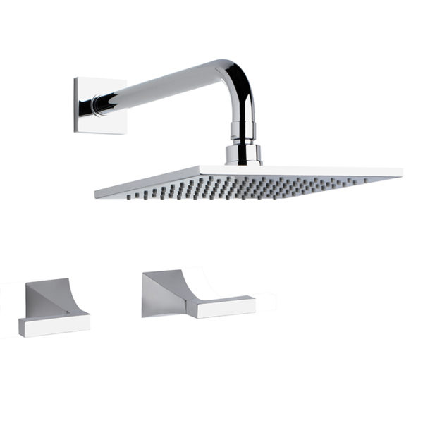 FV - H3L Urbano Lever – Juego para ducha - Dos y tres llaves - Cromo - Ceram.