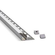 ATRIM - LUMIERE GUARD LED QUADRA SIMPLE10mmx2,5m CRO.MATE