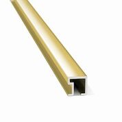 ATRIM - ALUMINIO LISTELLO CUAD. 9x9mm x 2,45m ORO BRI. A1