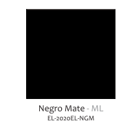 EL-2020EL-NGM - Esmaltado Liso - 20x20 - Negro - Mate - Colores Solidos