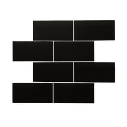 [6V6014] Subway - Black - 30 x 30 - Misiones DECO