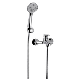 [0310/C9-CR] FV - C9 Melincue – Juego monocomando para bañera y ducha manual - Monocomando - Cromo - Trad.