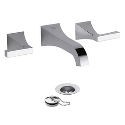 [0203/H3L-CR] FV - H3L Urbano Lever – Juego para lavatorio pared - De pared - Cromo - Ceram.