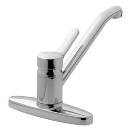 [0411.03/90A-CR] FV - Swing – Juego monocomando para mesada de cocina - Mesada - Cromo - Ceram.