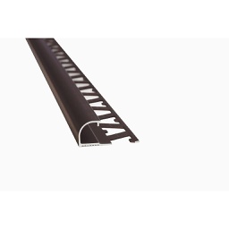 [5977] ATRIM - ALUMINIO GUARD. BULLNOSE 12mm x 2,5m CAFe A1