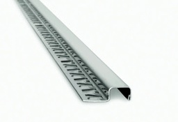 [1602X15ESM] ATRIM - ACERO INOX. TERM. CUADR. 10x15mm x 2,50m ESMERIL.