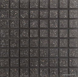 [C114AR] Losetas Graniticas 40x40 - Adoq. Recto 64p V.Alpes /negro - BLANGINO