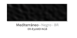 [ER-830MD-NGB] ER-830MD-NGB - Mediterraneo - 8.5x30 - Negro - Brillante - Colores Solidos - DISCONTINUADO