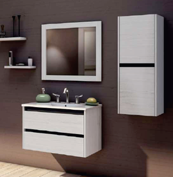 [VC60PITXB] Muebles Schneider - Linea: Nature - VANITORY COLGANTE 60 PIANO Color: BLANCO TEXTURADO - VC60PITXB