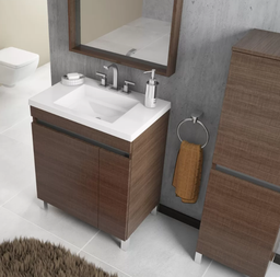 [V70AQC] Muebles Schneider - Linea: Aqua - VANITORY 70 AQUA Color: CARVALHO - V70AQC