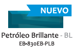 [EB-830EB-PLB] EB-830EB-PLB - Esmaltado Liso Biselado - 8.5x30 - Petroleo - Brillante - Colores Solidos